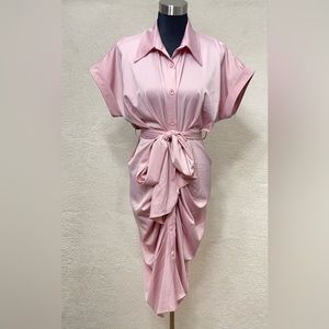 Women Ruched Sexy Dress Size M